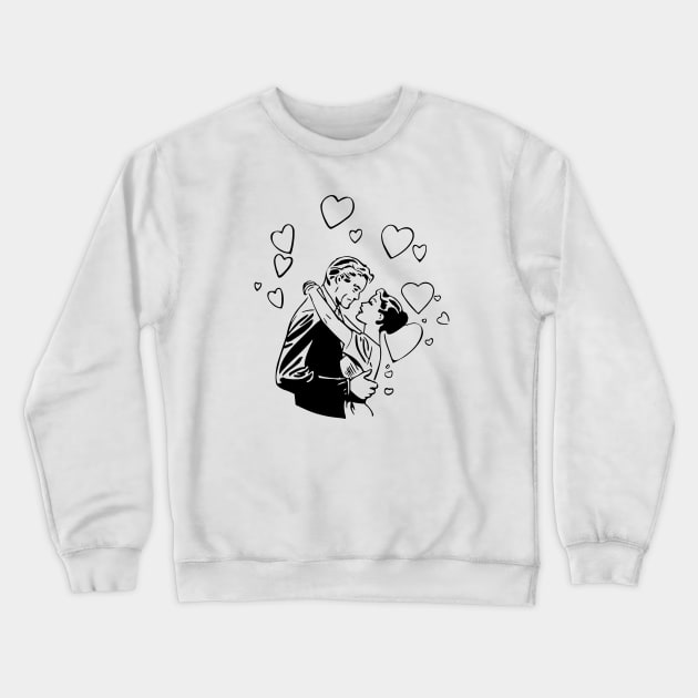 Couple Crewneck Sweatshirt by scdesigns